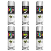 6X Paint Factory White Gloss Spray Paint 250ml Spray Paint